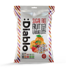 Sugar Free Fruit Flavoured Toffee Sweets (75g)